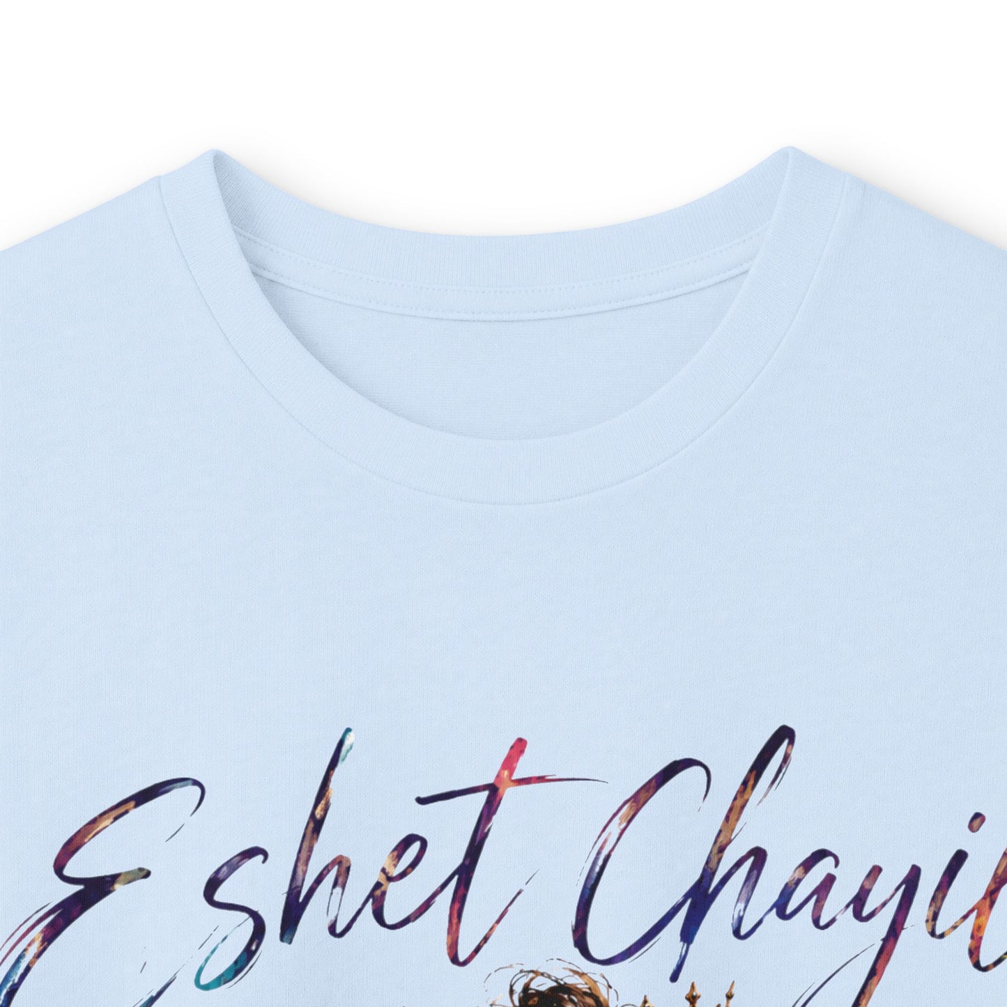 Woman of Valor Long Sleeve T-Shirt | Eshet Chayil | Proverbs 31 Christian Shirt | She Laughs Without Fear of the Future