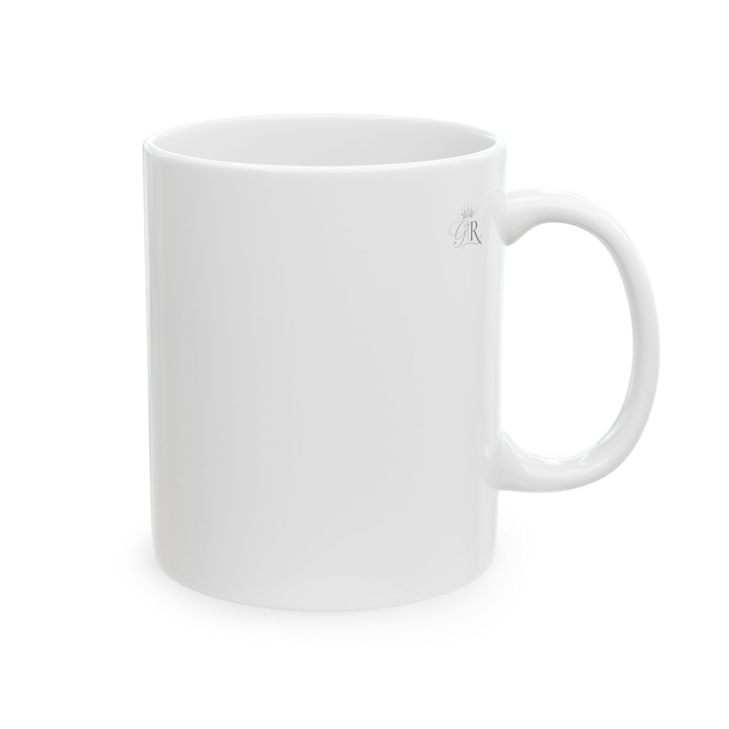 Floral Bible Verse Cross Ceramic Mug | Scripture Coffee Cup