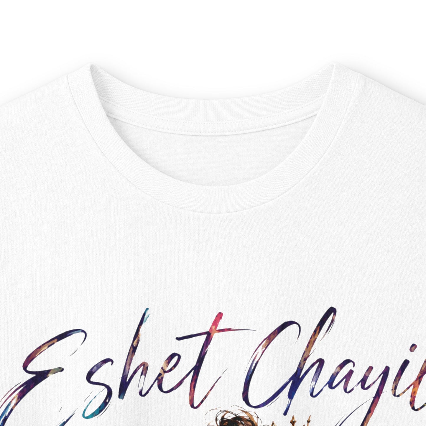 Woman of Valor Long Sleeve T-Shirt | Eshet Chayil | Proverbs 31 Christian Shirt | She Laughs Without Fear of the Future
