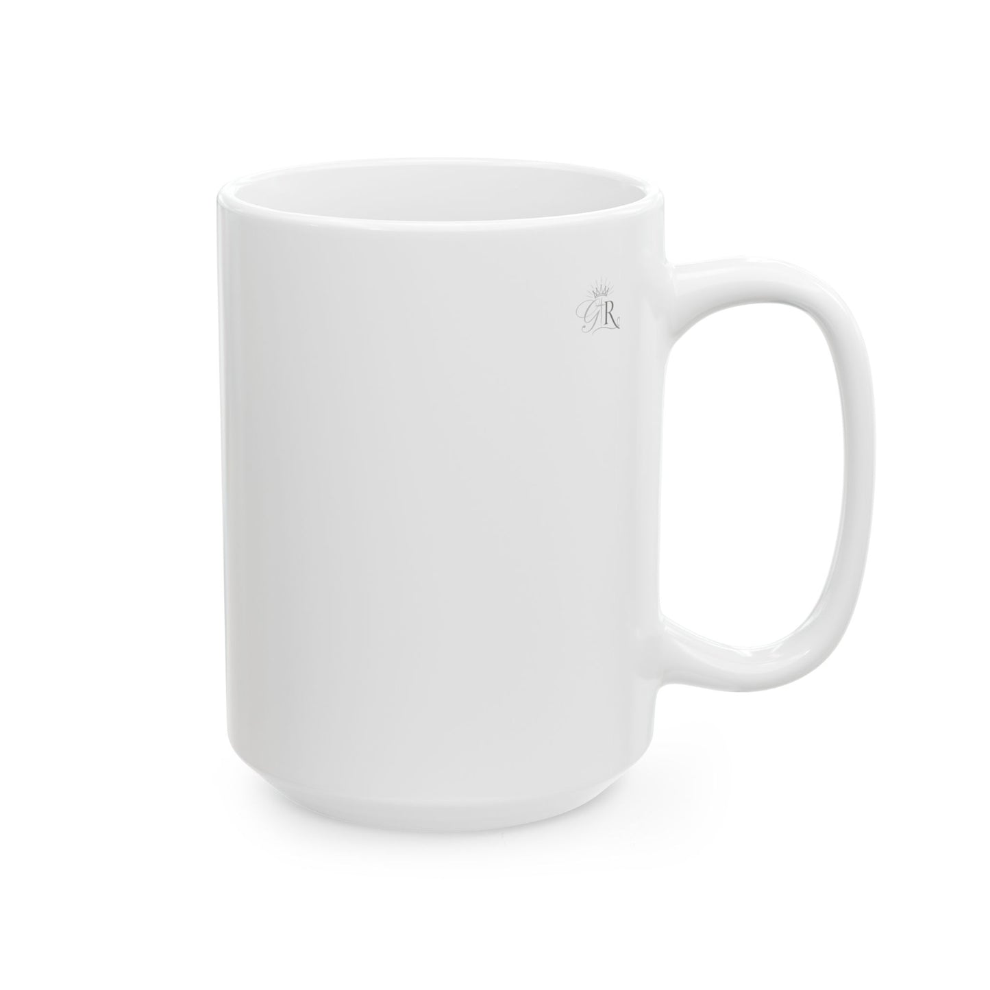 Floral Bible Verse Cross Ceramic Mug | Scripture Coffee Cup